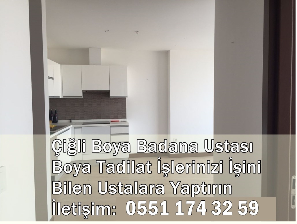 İzmir Çiğli Ev Daire Boyacı Ustası 0551 174 32 59